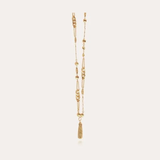 Filou long necklace gold