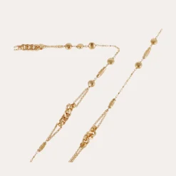 Filou long necklace gold