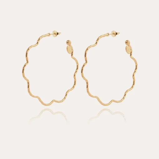 Florette hoop earrings gold