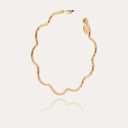 Florette hoop earrings gold