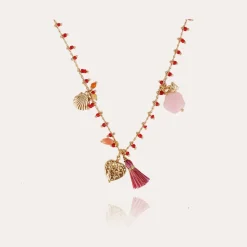 Gipsy Charms kids necklace gold