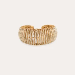 Izzia cuff bracelet gold