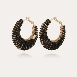 Izzia earrings large size gold