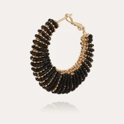 Izzia earrings large size gold