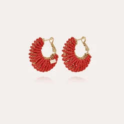 Izzia earrings small size gold