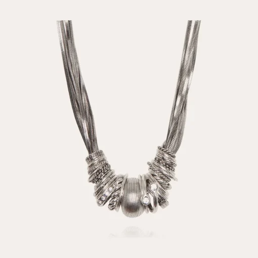Jos necklace silver