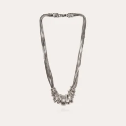 Jos necklace silver