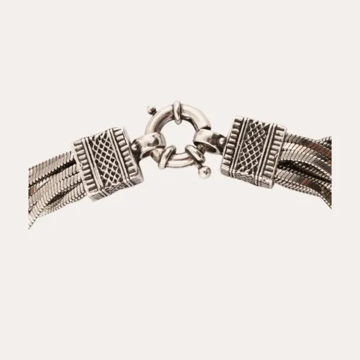Jos necklace silver