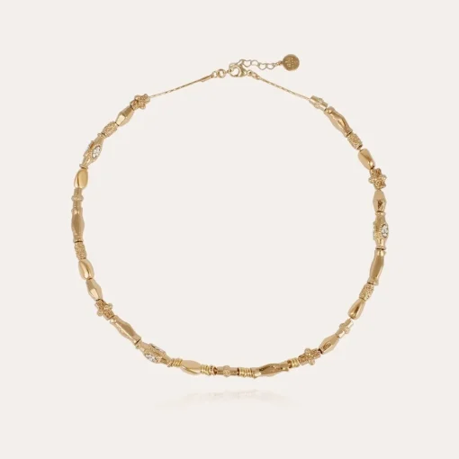 Kali strass necklace gold
