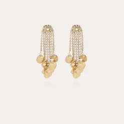 Kate strass earrings gold