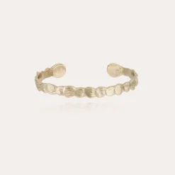 Liane bangle bracelet large size gold