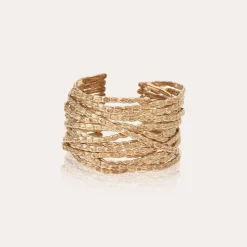 Liane cuff bracelet gold