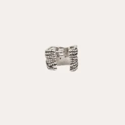 Liane cuff ring silver