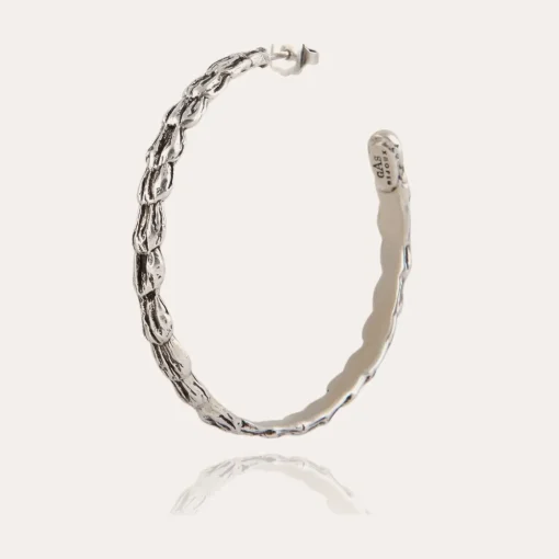 Liane hoop earrings silver