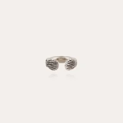 Liane jonc Bis ring silver