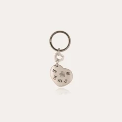 Lili key ring silver