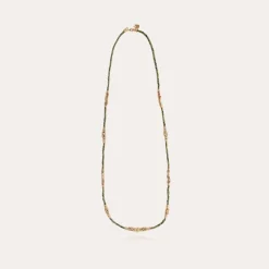 Lima long necklace gold