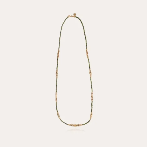 Lima long necklace gold