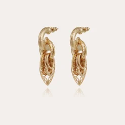 Lizza earrings gold