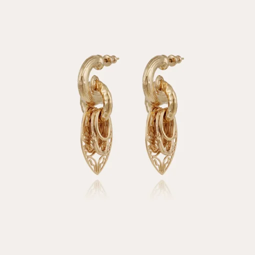 Lizza earrings gold