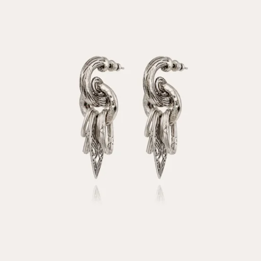 Lizza earrings silver