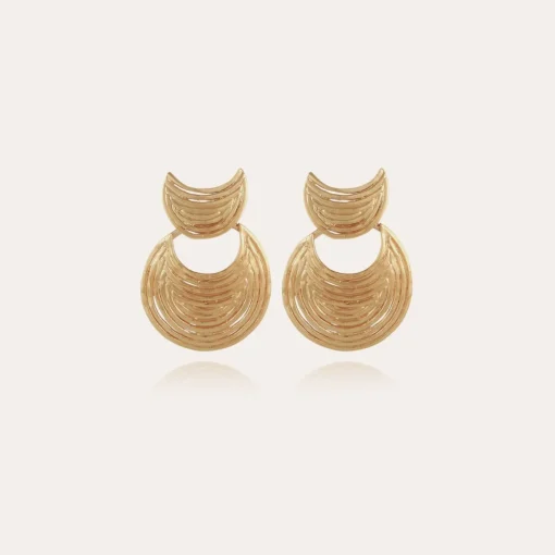 Luna Wave earrings mini gold