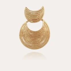 Luna Wave earrings mini gold