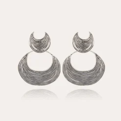 Luna Wave earrings silver