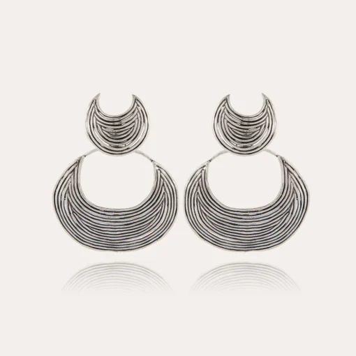 Luna Wave earrings silver