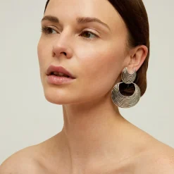 Luna Wave earrings silver