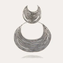 Luna Wave earrings silver