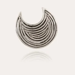 Luna Wave studs earrings silver