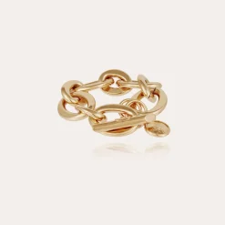 Maille Ovale bracelet medium size gold
