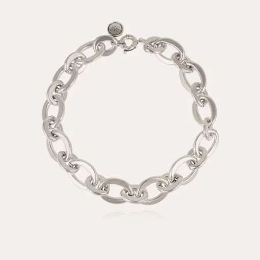 Maille Ovale necklace medium size silver