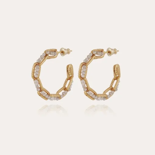 Mako hoop earrings gold