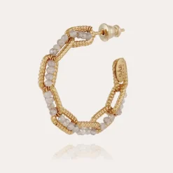 Mako hoop earrings gold