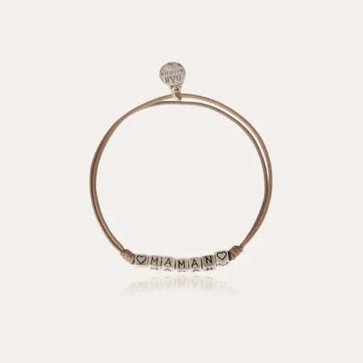 Maman bracelet silver