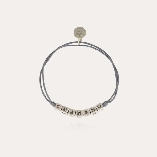 Maman bracelet silver