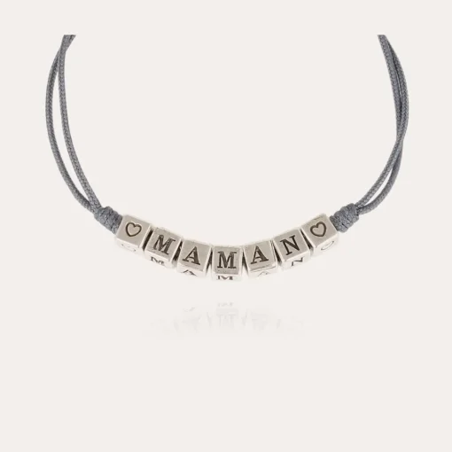 Maman bracelet silver