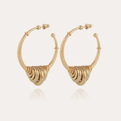 Maranzana hoop earrings gold