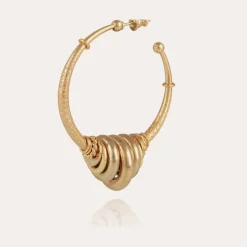 Maranzana hoop earrings gold