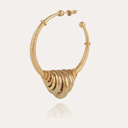 Maranzana hoop earrings gold