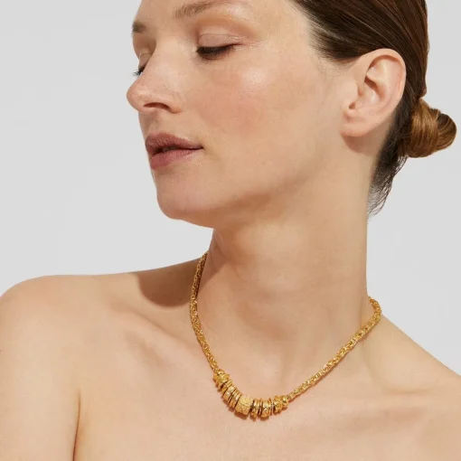 Marquise Chain necklace gold
