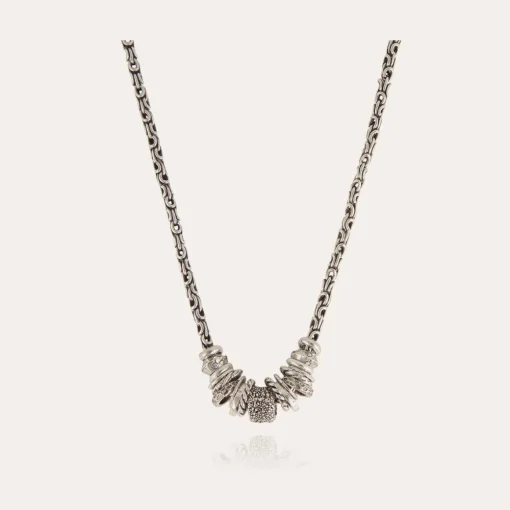 Marquise Chain necklace silver