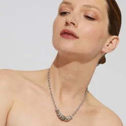 Marquise Chain necklace silver