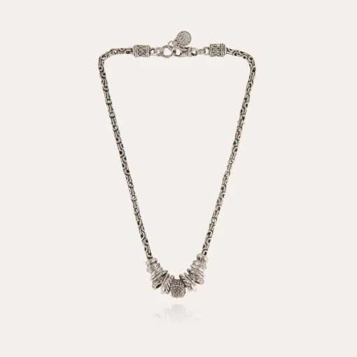 Marquise Chain necklace silver
