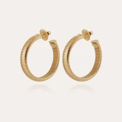 Milo hoop earrings gold
