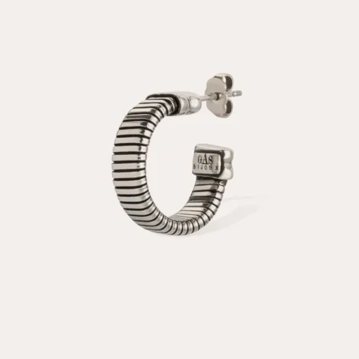Milo hoop earrings mini silver