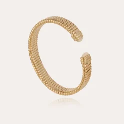 Milos cabochons bracelet large size gold