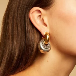 Minori bicolor earrings